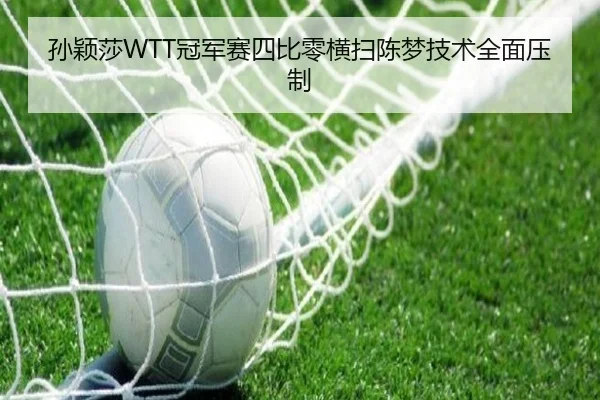 孙颖莎WTT冠军赛四比零横扫陈梦技术全面压制